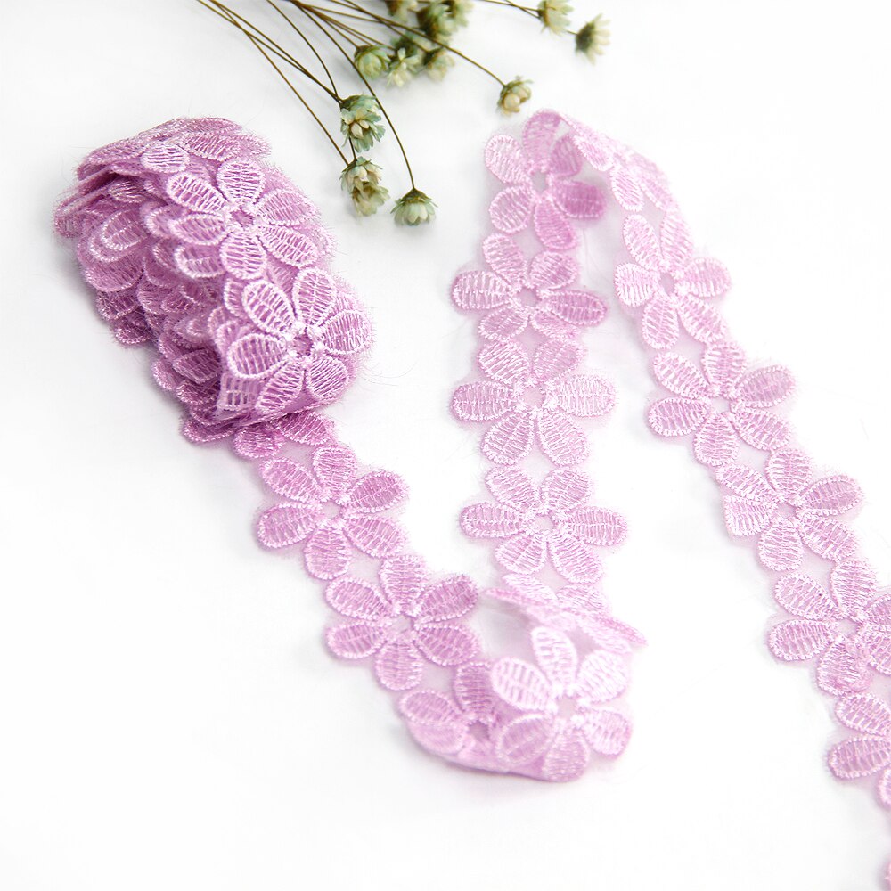 Lint Trim Kleding DIY Naaien Handgemaakte accessoires 1 yard, DIY handgemaakte materiaal, bruiloft wrap, 5Yc2204: 1055425002