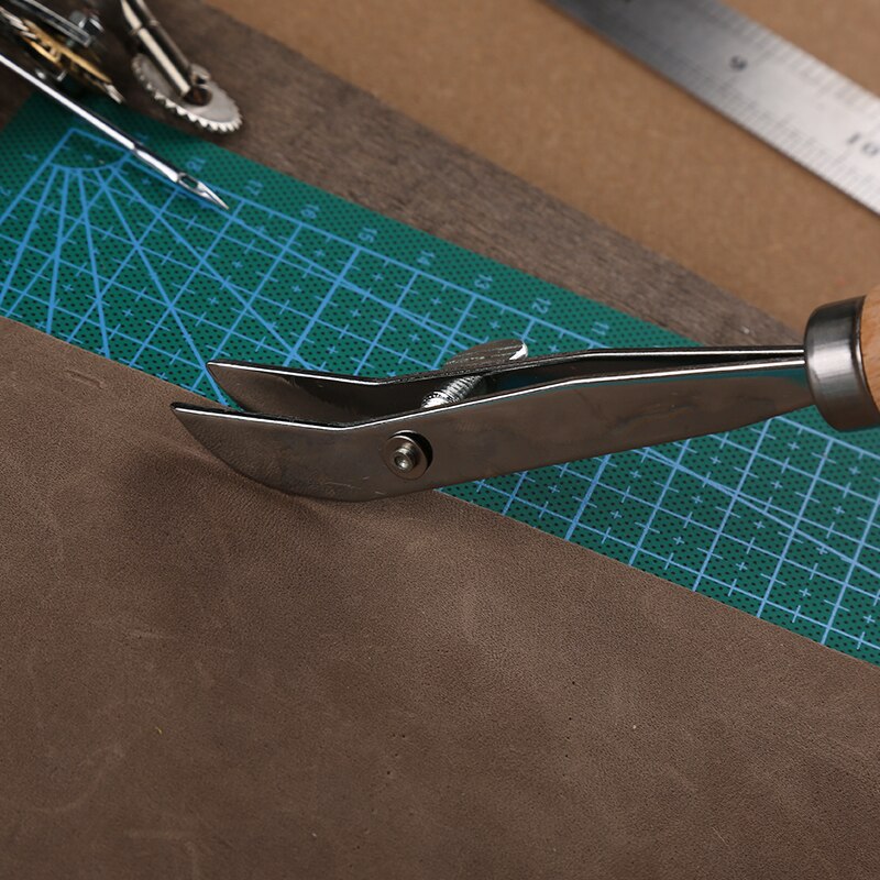 LMDZ Leather Sewing Kit Waxed Thread Leather Needle Awl Leather Hole Punches Leather Working Craft Repair Kit for Hand Sewing