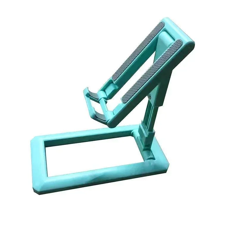 Foldable Desk Phone Holder Mount Stand Adjustable Phone Holder Desktop Holder: green