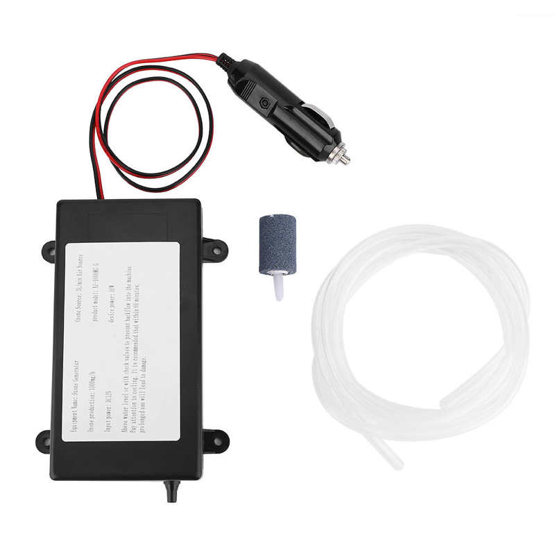 Air Cleaner Car Ozone Generator 10W DC12V 1000mg/h Odor Eliminating Air Freshing Ozonizer