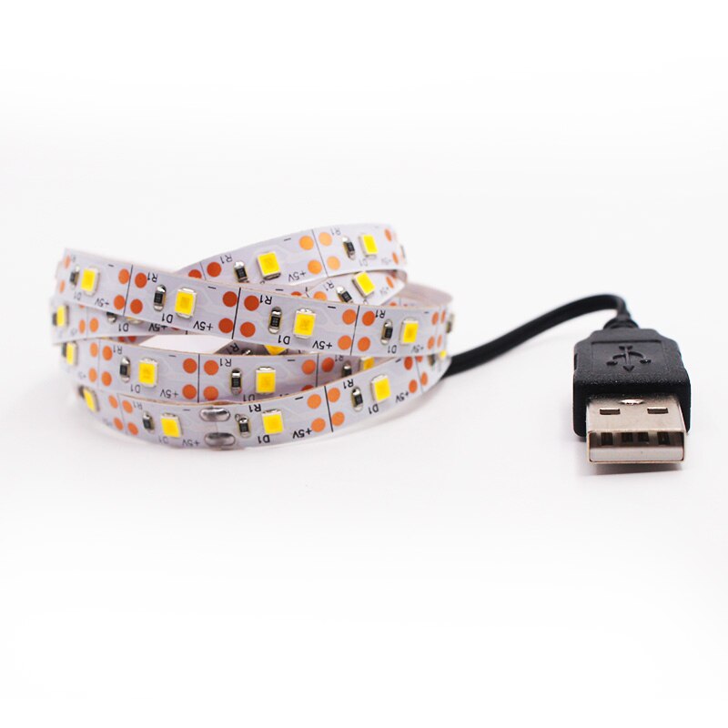 USB RGB LED Strip Light SMD2835 5M 1M 2M 3M 4M 0.5M Diode Tape Flexible Neon Led Light Ribbon LED Strip USB 5V TV Backlight