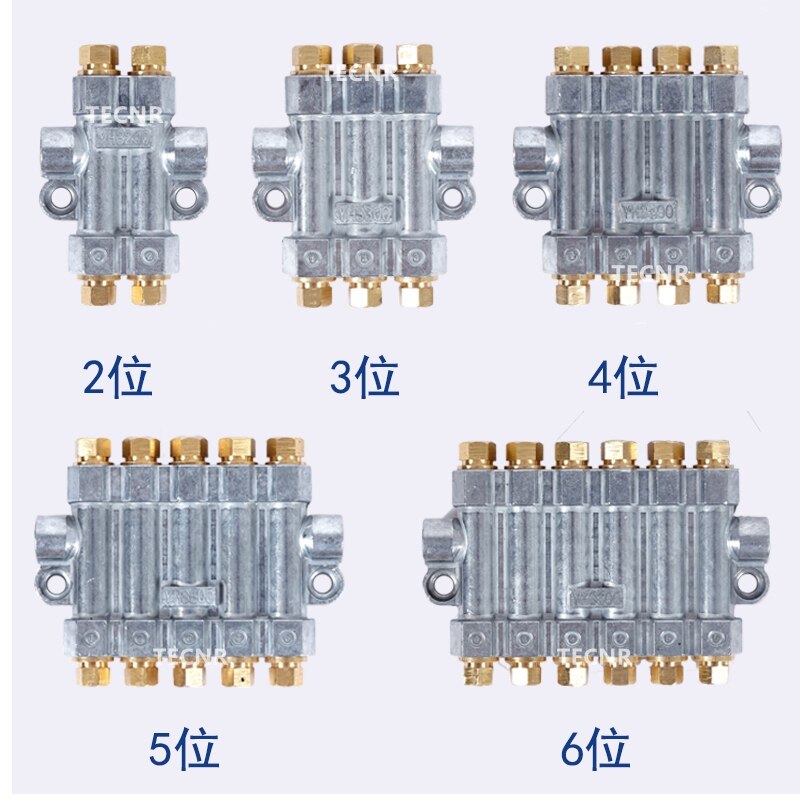 Detective volumetric Oil Distributor Valve for CNC engraving machine