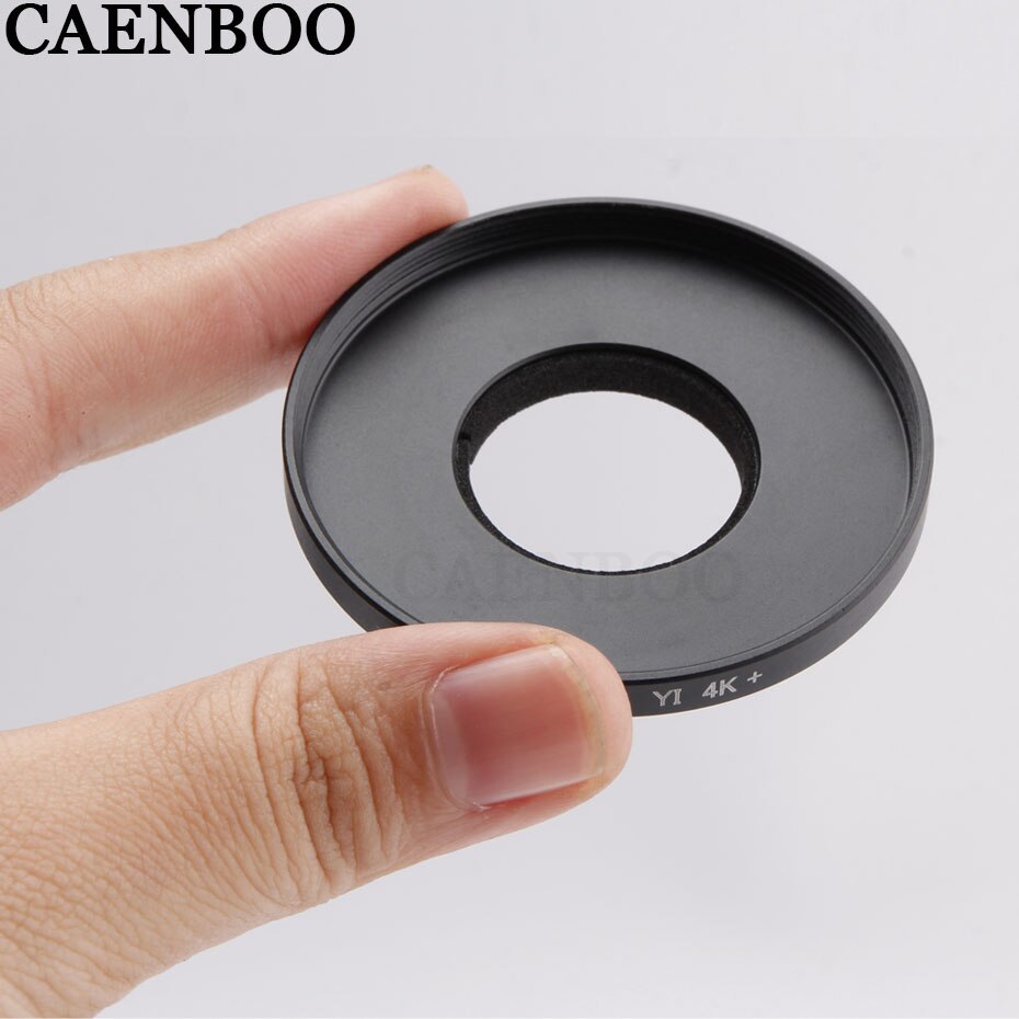 CAENBOO Lens Filtri Per XiaoMi Yi 4 k + Più di 37/52mm Anello Adattatore di Sport Macchina Fotografica di Azione di Protezione per Xiaomi Yi 4 k Lite Accessori: Only adapter ring / 37 millimetri