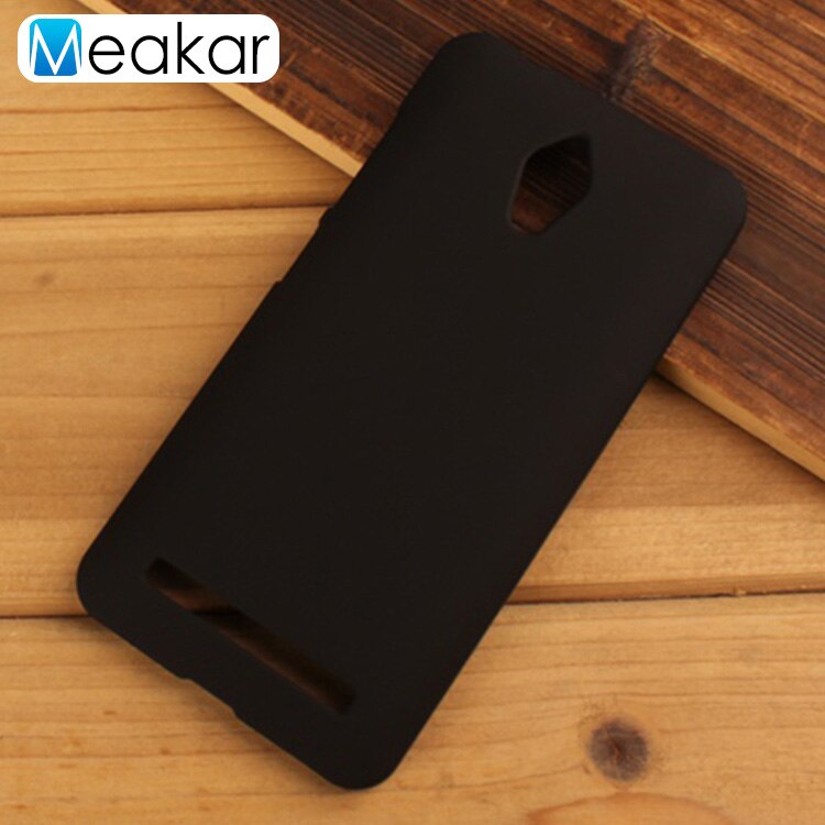 Matte Plastic Coque Cover 5.0For Asus Zenfone Gaan Zc500Tg Case Voor Asus Zenfone Gaan Zc500Tg Telefoon Terug Coque Cover Case: black