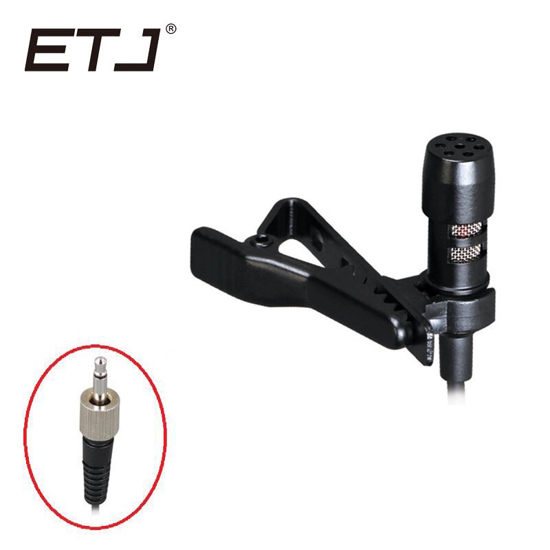 ETJ Brand Mini XLR Clip-on Lavalier Microphone Wired Condenser Omnidirectional Lapel Microphone With 3.5mm Jack 3 Pin 4 Pin 510: 3.5MM-1