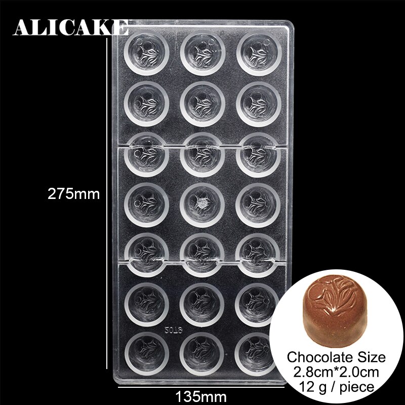 3D Polycarbonaat Chocolade Bar Mallen Plastic Pudding Lade Voor Bakkerij Bakken Gebak Maken Gereedschap Chocolade Vorm Bakvormen Mallen: 22
