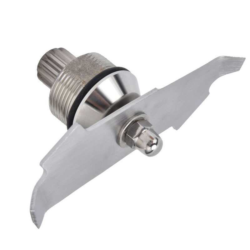 Rvs Blender Blade Vergadering Vervanging Verbreden 2 Blad Blade Voor Blender Juicer Onderdelen Keukenapparatuur Accessoire