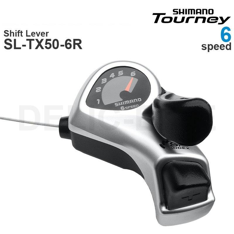 Shimano tourney sl -tx50 3 x 6v 3 x 7v växelhandtag växel plus 3 × 6 hastighet 3 × 7 hastigheter originaldelar: Rätt (6r)