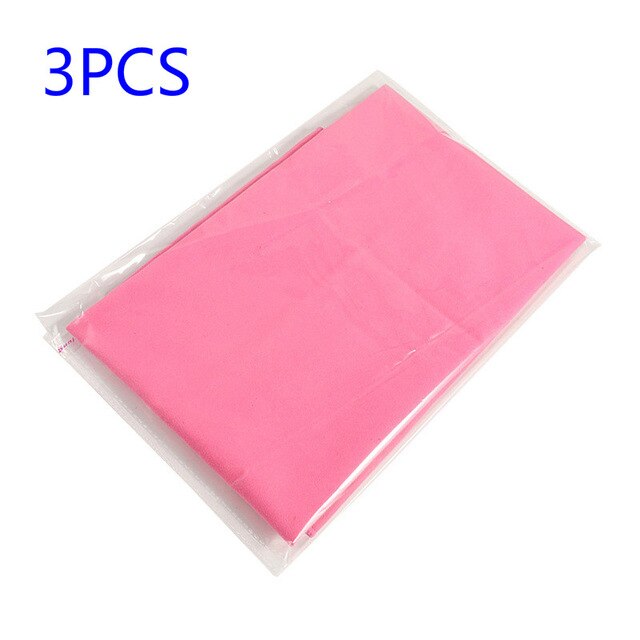 Quick Dry Sport Towel Pocket Towel Portable Water Absorbent No Pilling Cooling Microfiber Net Bag Fleece Hair Yoga Travel Bath: Blue