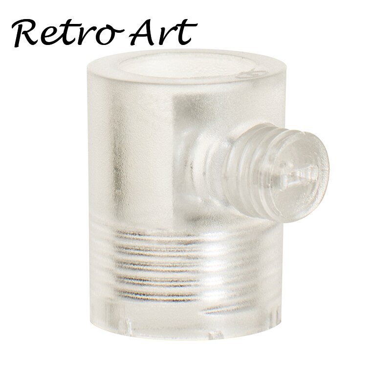 Threaded Cord grip plastic strain relief Wire Cap Lamps light Socket Cord Grip Strain Relief: 301-Transparent