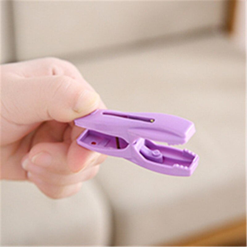 Épingles à linge en plastique multicolores, 20 pièces, épingle à linge résistante, coupe-vent, pince à vêtements en plastique, sous-vêtements chaussettes