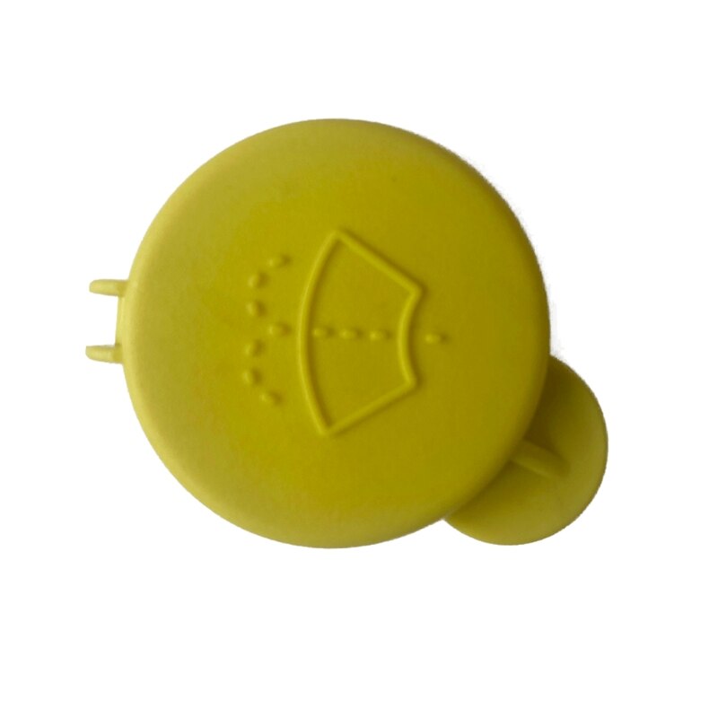 Windshield Wiper Washer Fluid Reservoir Cover Water Tank Bottle Lid Cap for Fiesta MK5 MK6, 1488251: Yellow