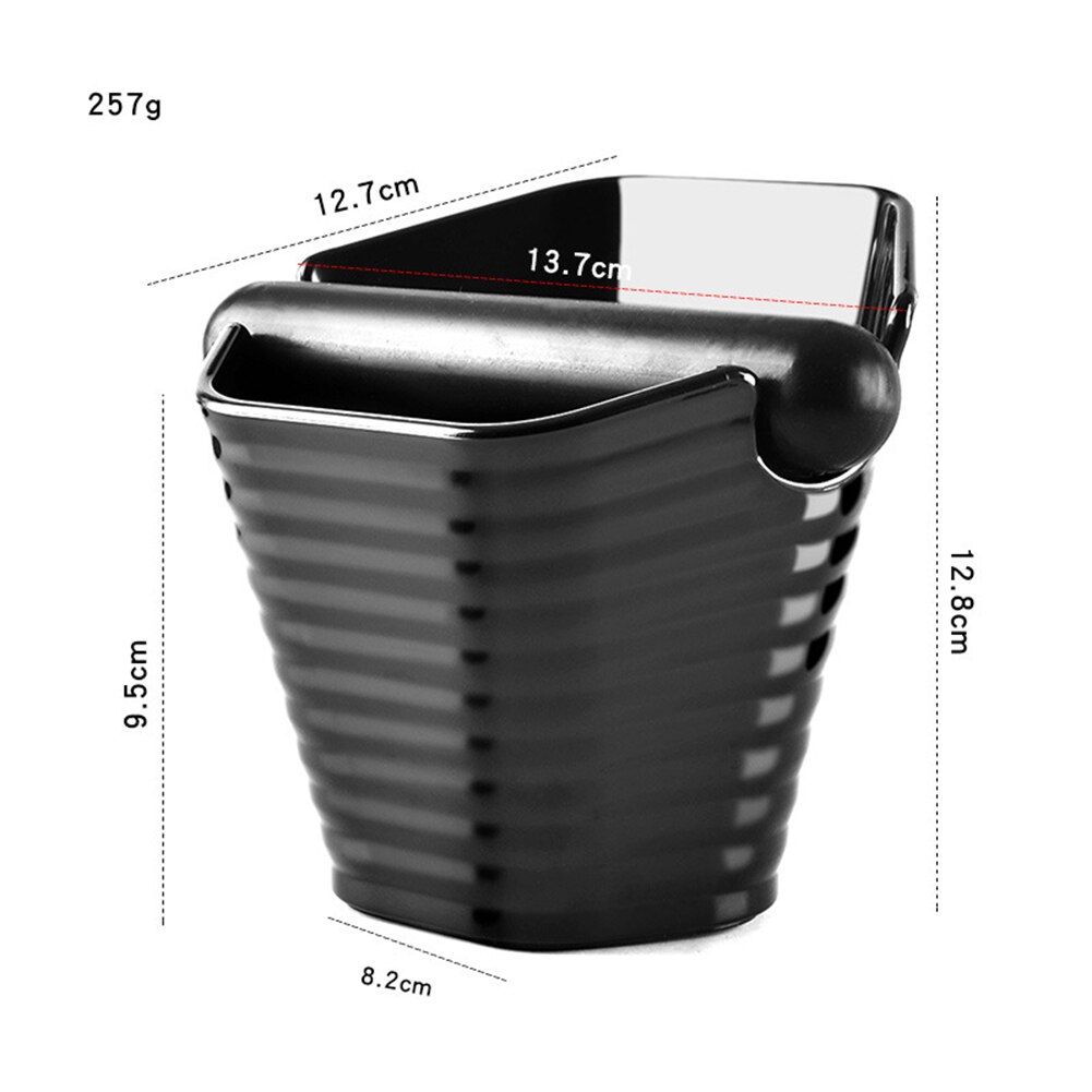 Coffee Grind Knock Box Coffee Powder Residue Bucket Waste Bin with Removable Detachable Bar Cafe Accessory