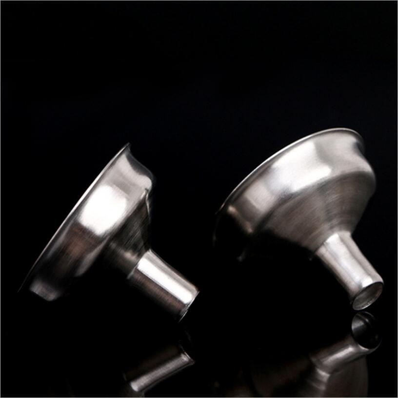 Wine Flagon Metal Stainless Steel Small Funnel Hip Flask Accessories Outdoor Portable Funnel Universal