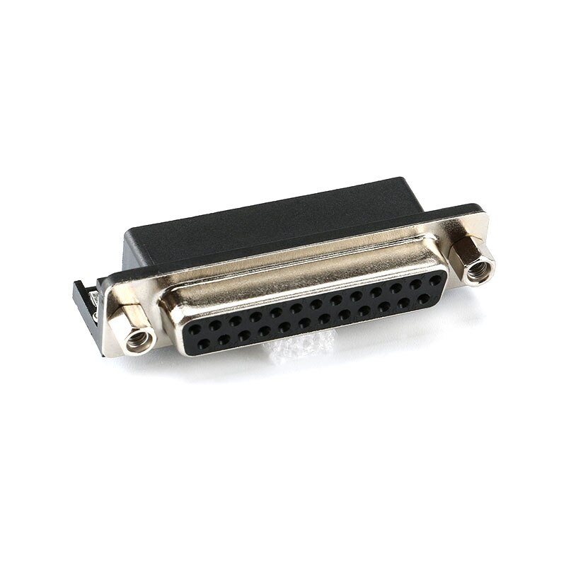 Connecteur DR9 DR15 DR25 trou/broche femelle/mâle à angle droit soudé d-sub RS232 adaptateur de port série DB9 9/15/25 broches