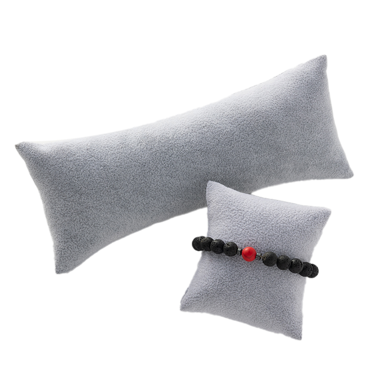 Zwart fluwelen linnen armband horloge kussen kussen houder voor armbanden accessoires sieraden display kleine bedrijven boetiek