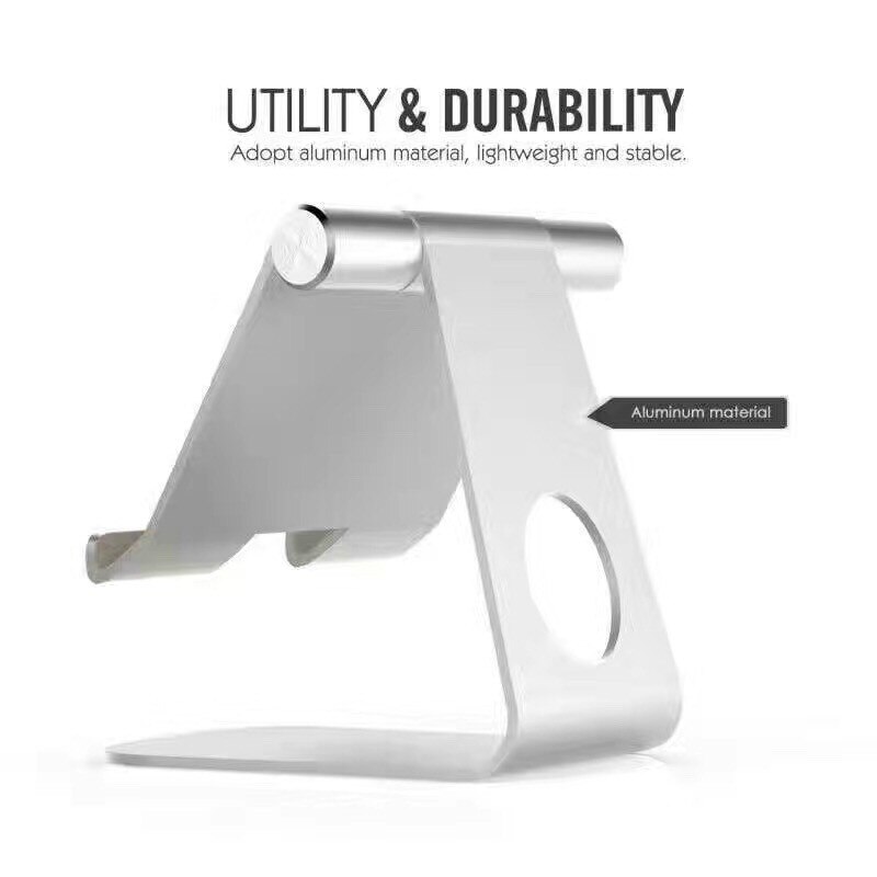 Universal Tablet Cooling Stand - Aluminum Holder for 7-10 inch iPads & Tablets