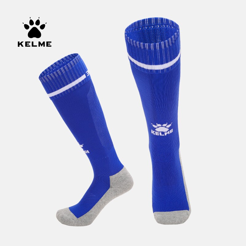 KELME-calcetines de fútbol para niños, medias deportivas transpirables por encima de la rodilla, para competición, entrenamiento, baloncesto, 8101WZ3001