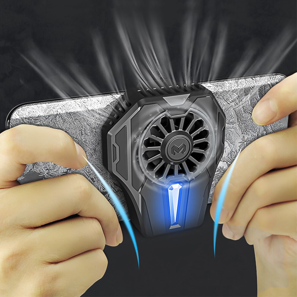 Fl01/fl02 radiador do telefone móvel usb portátil frio vento lidar com ventilador de refrigeração mini controlador com ventilador de refrigeração jogo cooler