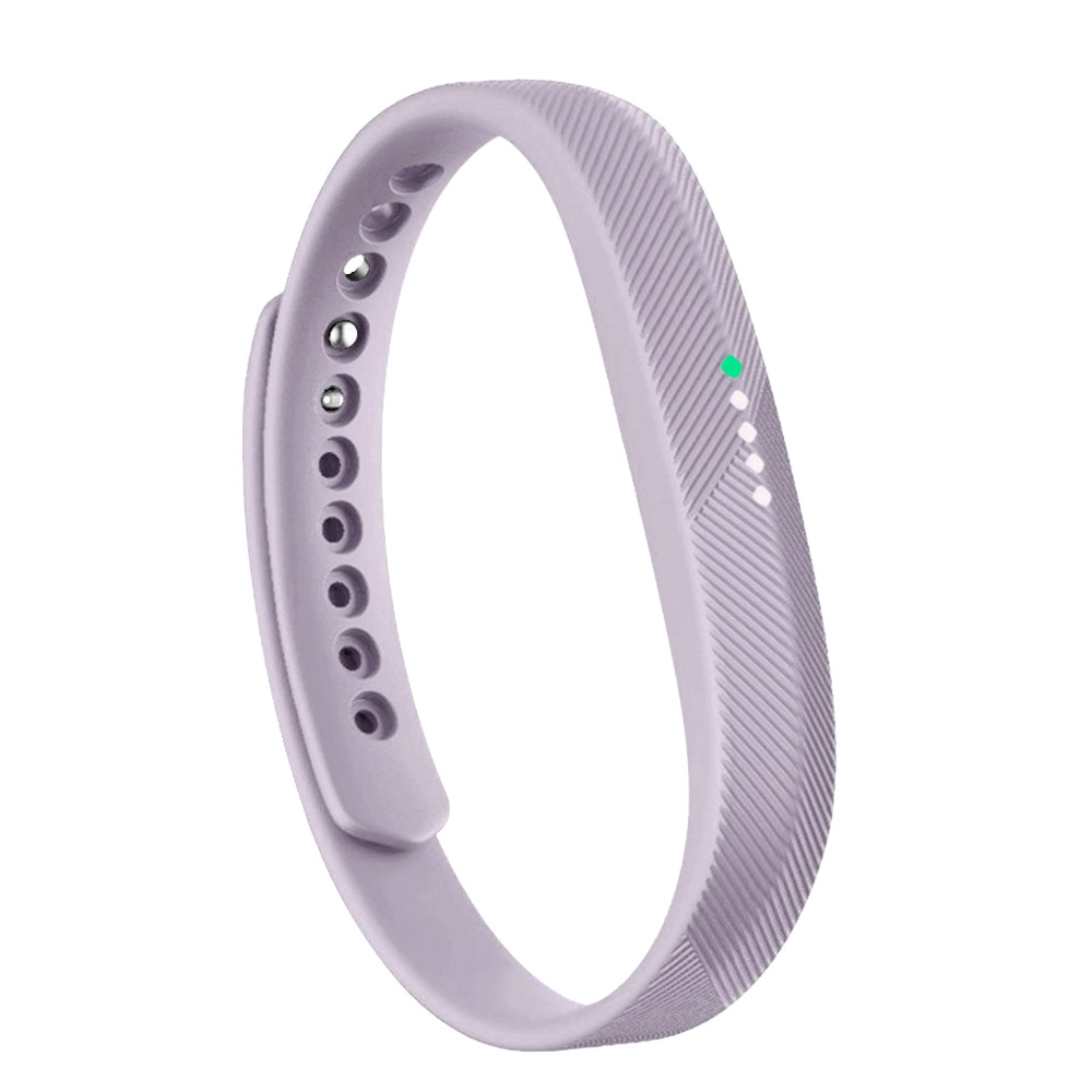 Rem för fitbit flex 2 armband sport klassisk fitness ersättningstillbehör handledsband för fitbit flex 2 rem: S / Grå