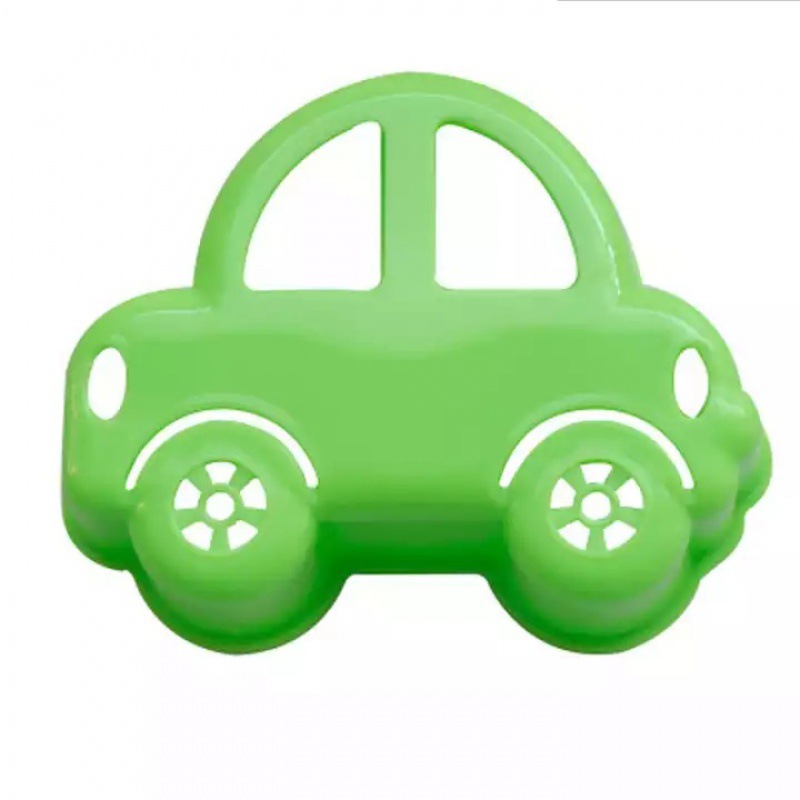 Sandwich Mould Bear Mini Cartoon Cute Bear Rabbit Car Sandwich Sealer Kids Bento Lunch Mold Cookie Cutter Baking Pastry Tools: SKY BLUE