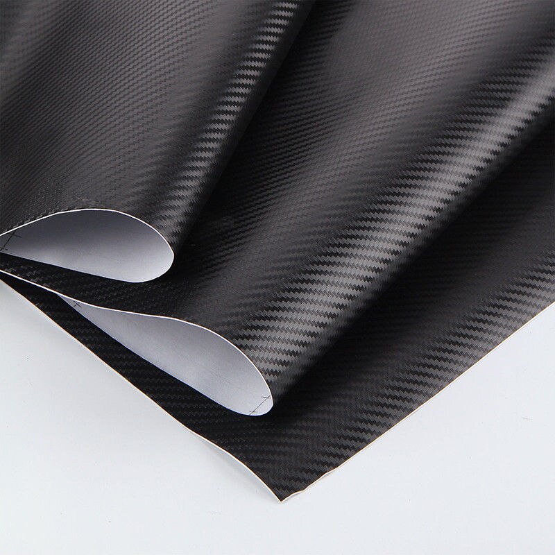 Met Schraper Bureaus Speaker Oppervlakken 50X200Cm 3D Matte Black Carbon Fiber Auto Sticker Vinyl Folie Film Decal duurzaam