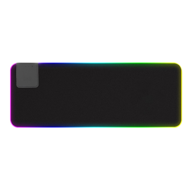 Wireless Charger RGB Luminous Oversized Desktop LED Waterproof Gaming Keyboard Mouse Pad: Default Title