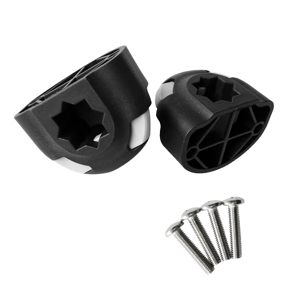 2 Pieces Kayak Boat Sea Fishing Rod Holder Mount Base Tackle Kit Accessory for Kayaks Fishing Rowing Boats Canoes Sailboats ATVs