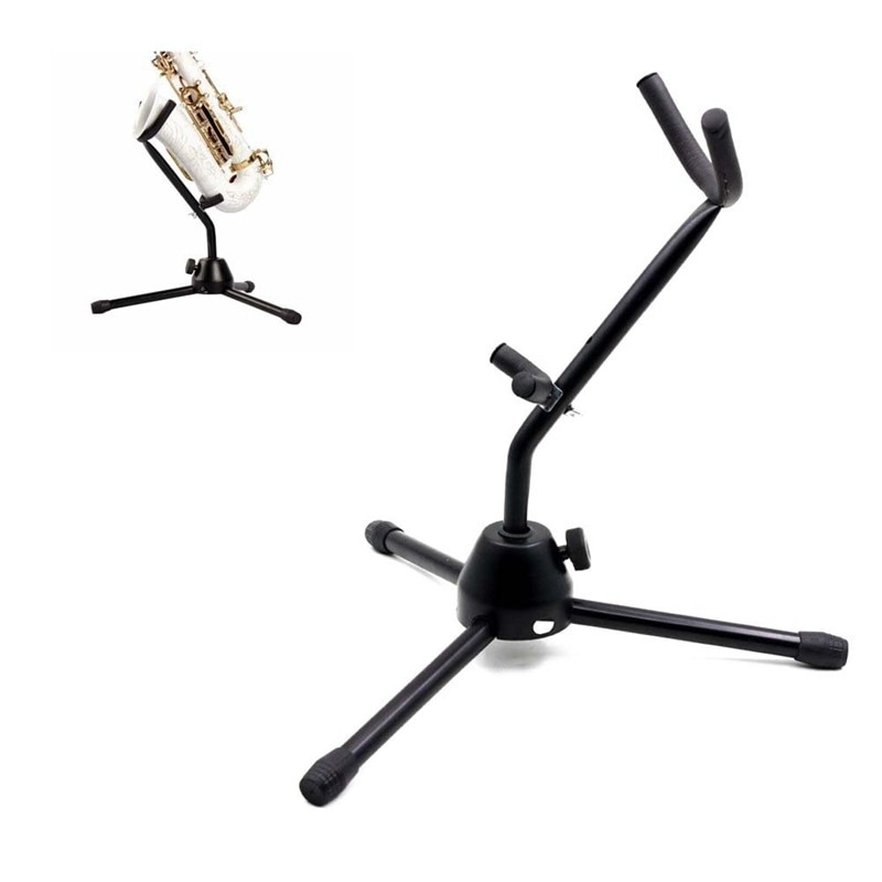 Lichtgewicht Buisvormige Vouwen Saxofoon Stand Statief Houder Alto Sax Rack Saxofoon Onderdelen & Accessoires