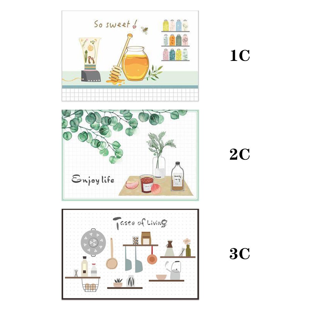 Wallpaper kitchen stickers against grease heat-resistant kitchen home decoration Wallpaper