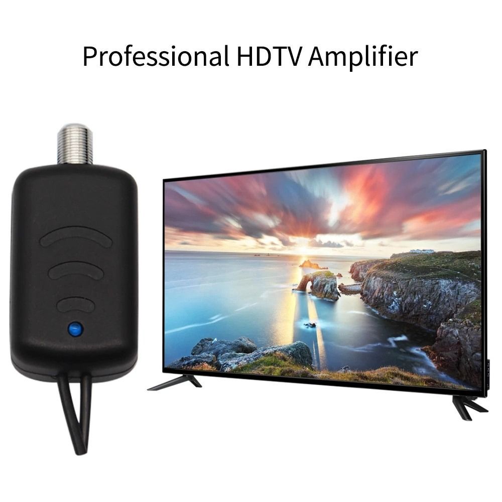 HD Channel Low Noise 25DB Convenience HDTV Antenna Amplifier Antenna Amplifier HDTV Signal Amplifier TV Signal Amplifier