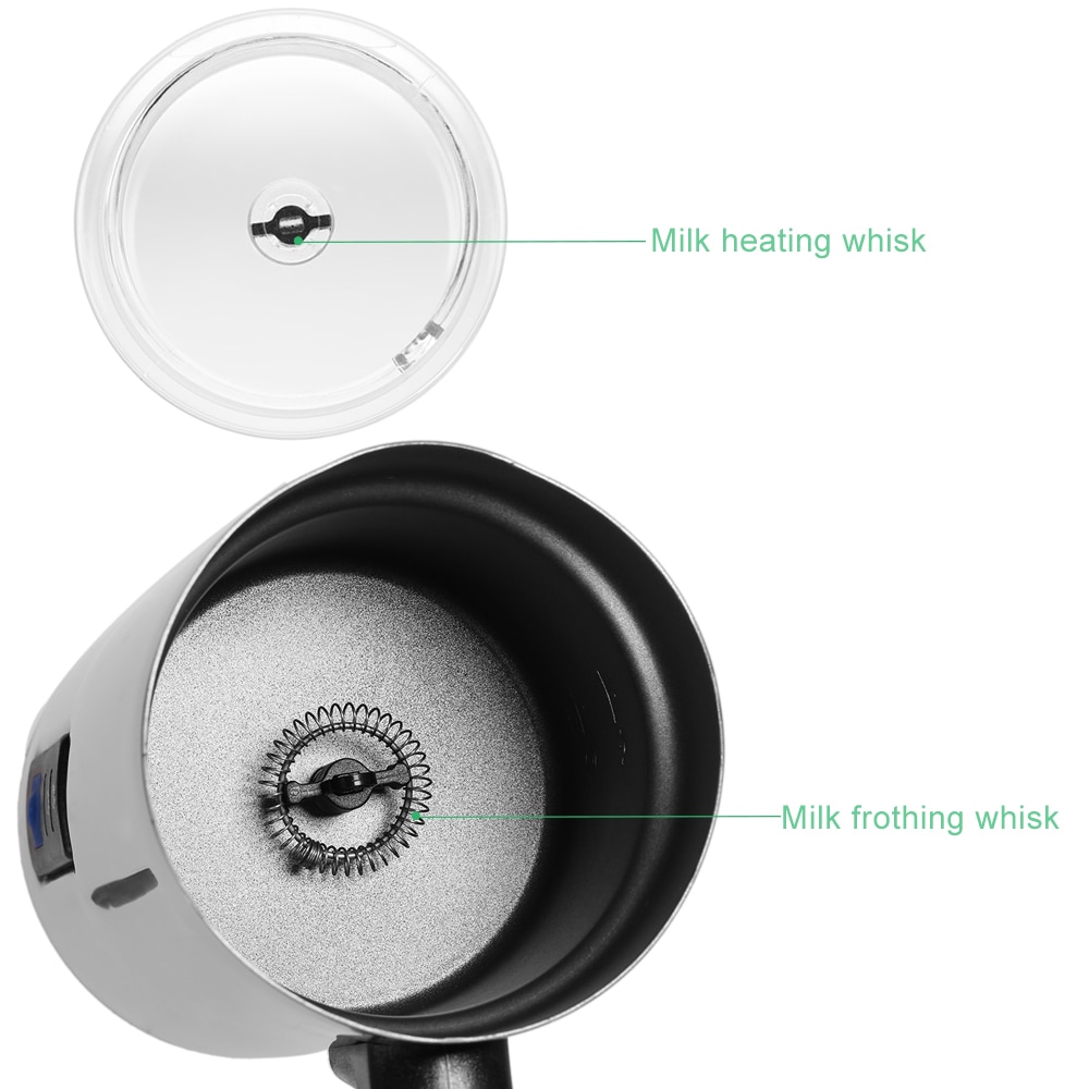 Electric Milk Frother Foamer Frothing Milk Warmer Foam Coffee Maker Machine Latte Cappuccino Bubble Chocolate
