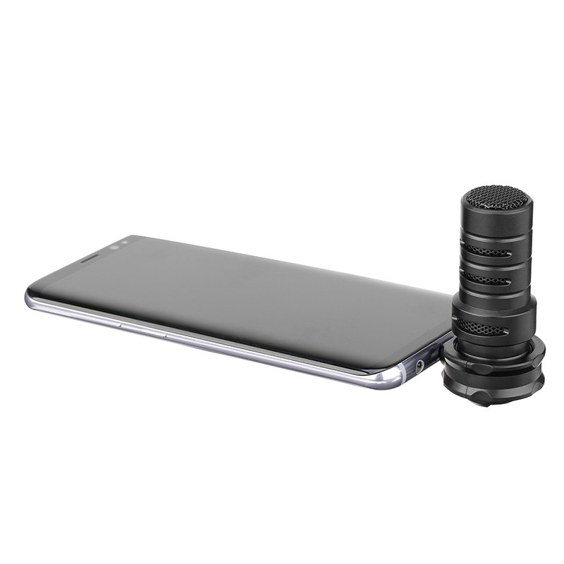 BOYA-Micrófono estéreo Digital BY-DM100, micrófono condensador para teléfono Android con puerto tipo-c para grabación y entrevista en vivo