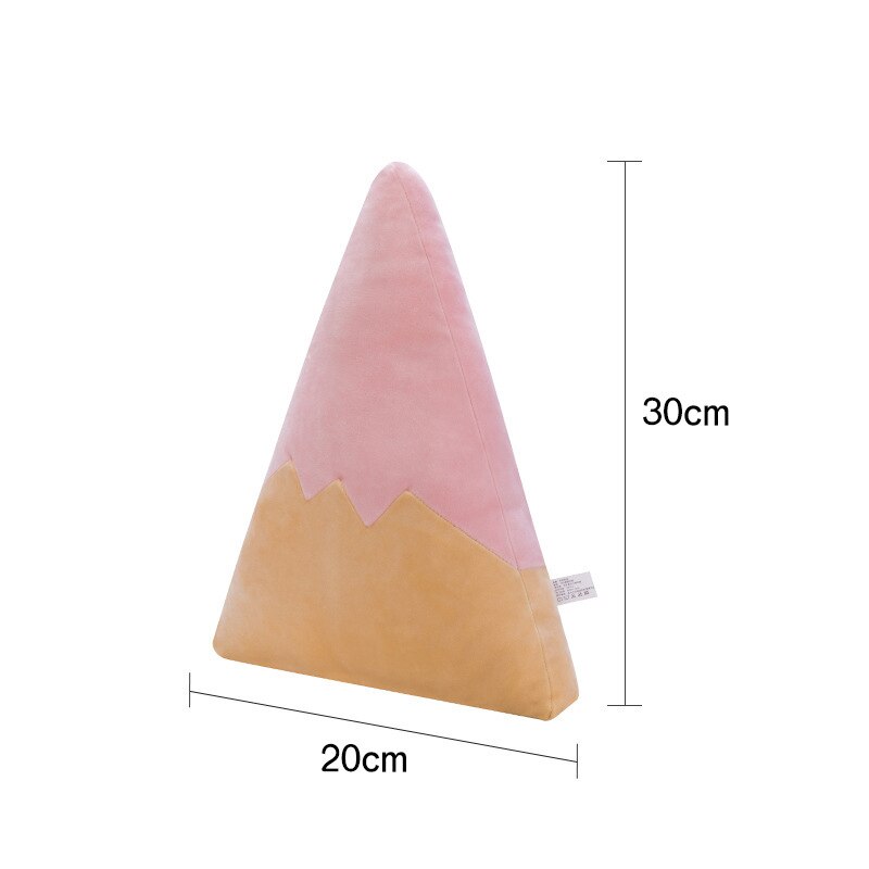 Cilected Multicolor Rainbow Cloud Pillow Living Room Bedroom Sofa Bed Cushion Office Cute Napping Pillow Stars Plush Toy: PC026-6