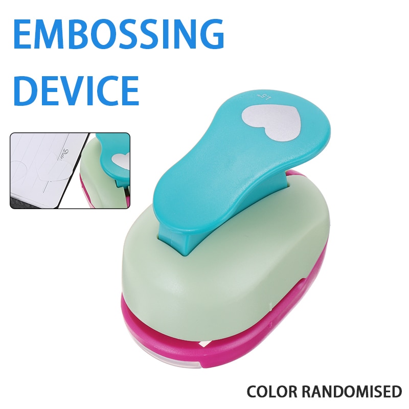 1.5" 3.8cm Mini Heart Shaped Paper Punch Scrapbooking Punches Craft Punch Hole Paper Cutting DIY Card Handmade
