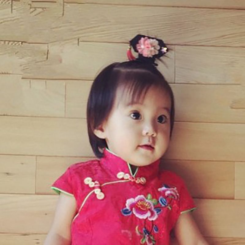 Schattige Baby Meisje Bloemen Kwastje Hoofdband Mode Peuter Hairwear Hair Pin Haaraccessoires