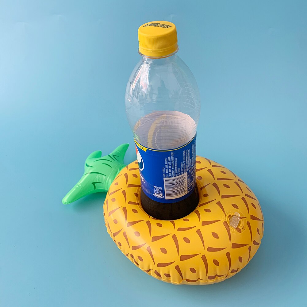 Swimming Pool Floating Cup Holder Inflatable Coasters Drink Stand Outdoor Boating Drinks Cup Holder Pool Floats Accessories