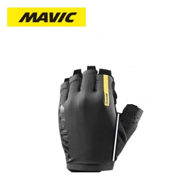 Mavic Cosmic – gants de cyclisme pour hommes et femmes, en GEL, antichocs, pour sport d'été, vtt: Black / M