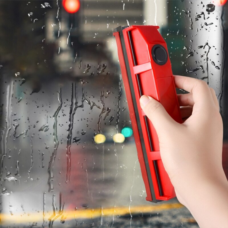 Lave-vitre magnétique Double face, outil de nettoyage pour vitres, universel, convient aux fenêtres à simple ou Double vitrage, Anti-chute