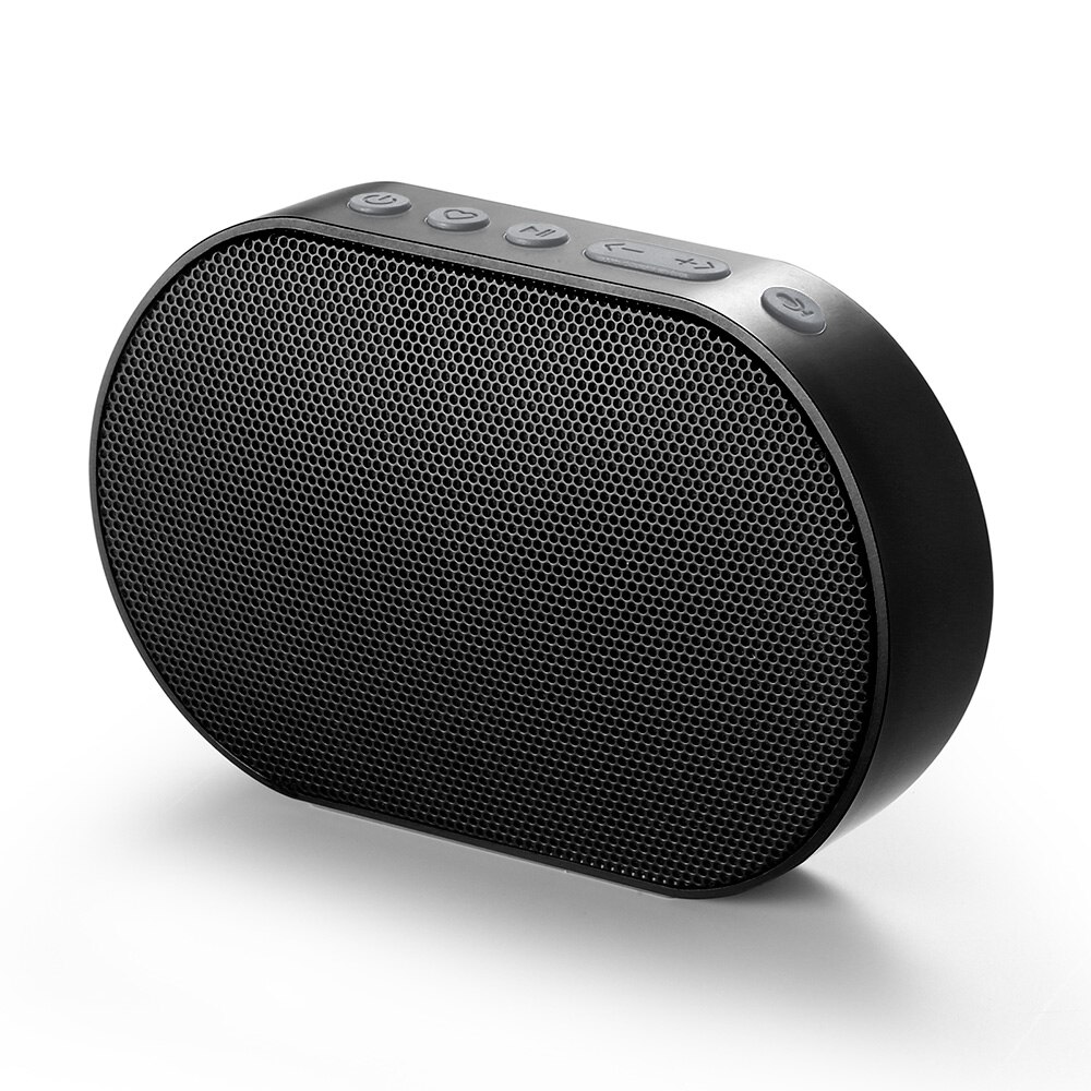 GGMM E2 Bluetooth Lautsprecher Alexa Drahtlose Wi-fi Tragbare Mini Stereo 10W Super Bass 15H Spielzeit 2,4 GHz Clever musik Lautsprecher: Schwarz