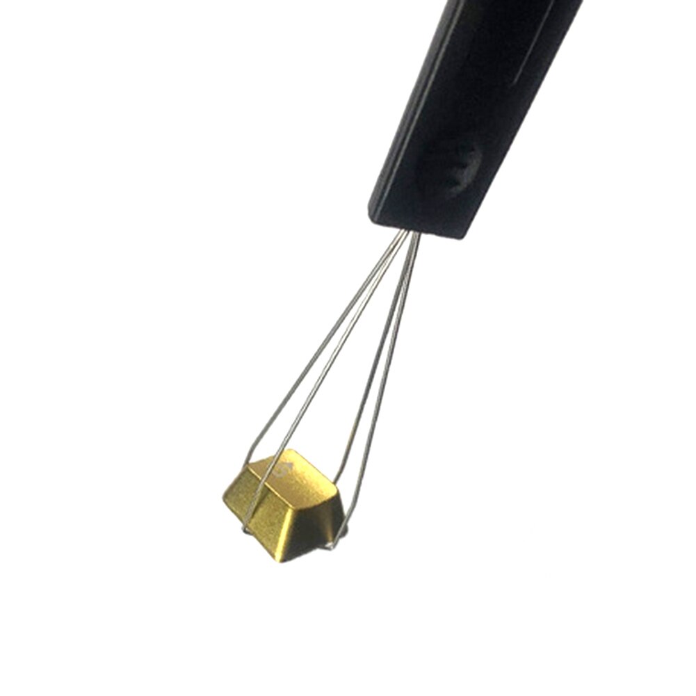 2 In 1 Universele Mechanische Toetsenbord Sleutel Cap Puller Keycap As Remover Cleaner Knop Extractor Vervanging Schoonmaak Tool Voor