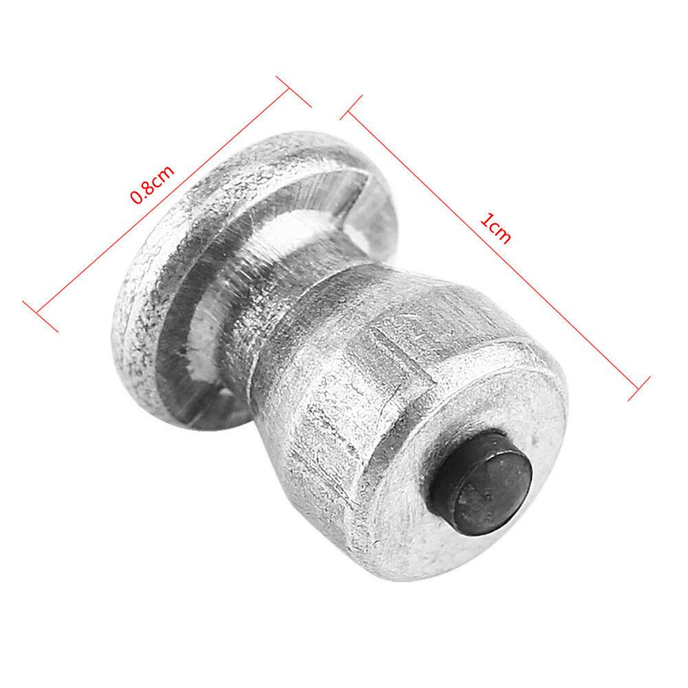 50 Uds. Clavos de rueda de invierno neumáticos de coche pernos de tornillo picos de nieve rueda neumáticos cadenas de nieve pernos para zapatos ATV coche motocicleta neumático 8x10mm