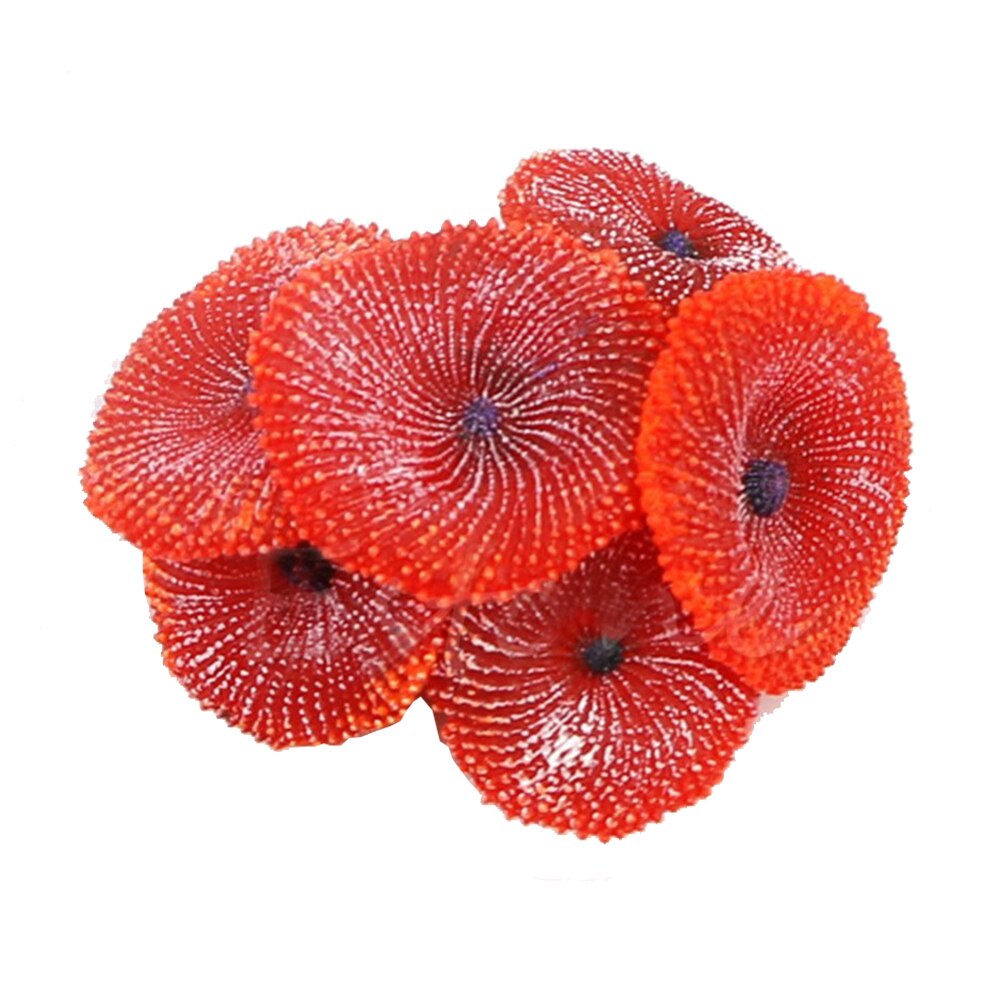 Kunstmatige Hars Koraal Zee Plant Ornament Siliconen Nontoxic Blue Kunstmatige Coral Plant Ornament Voor Aquarium Decor Supplies: 03