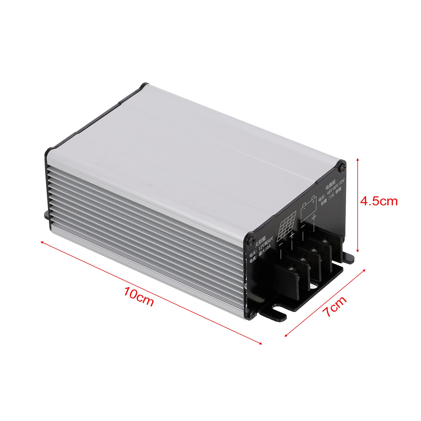 48v 60v 72v mppt sol laddningsregulator auto batterisystem solpanel ingång 12-50v regulator negativ jordad universal