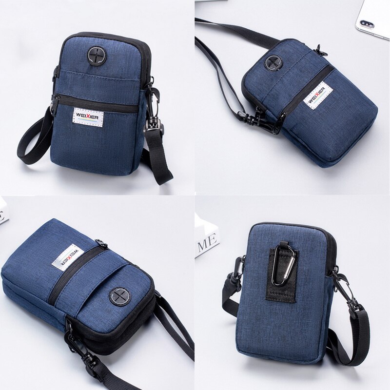 Men Crossbody bag Casual Shoulder bag Cell Phone Bag Travel chest bag male Phone Pouch bags Outdoor Sports Bag bolso hombre