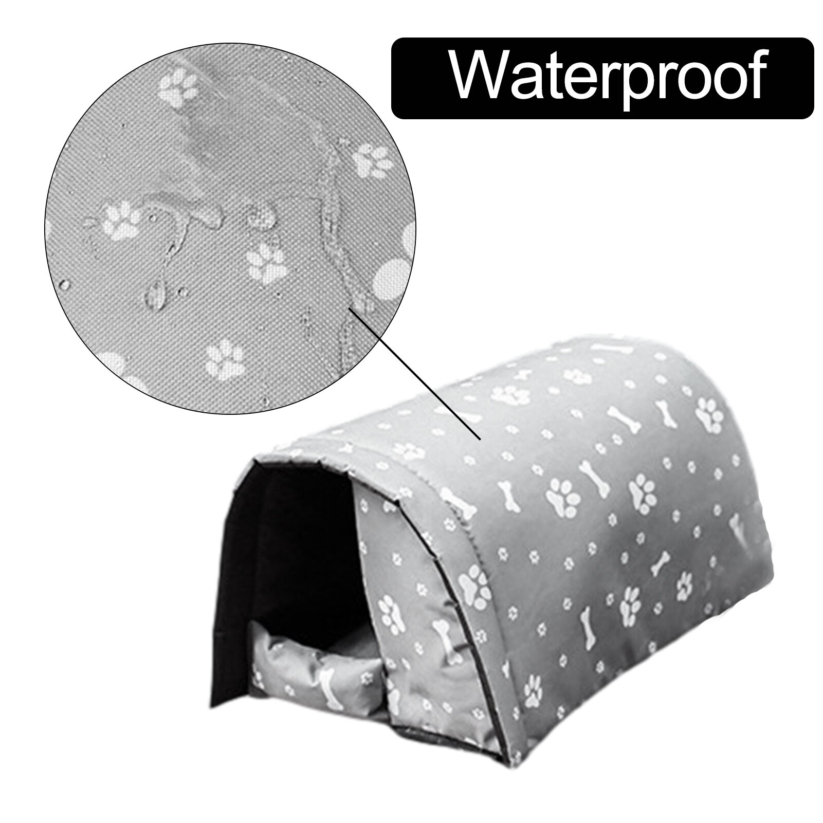 Waterproof Outdoor Pet Cat's House Thickened Cats Nest Tent Cabin Pet Bed Tent Cat Accessories Kennel Nest Pet Carrier