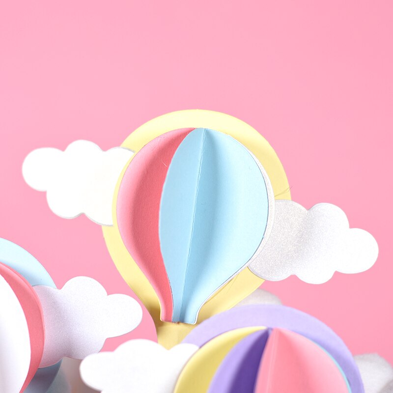 Balloon Cloud Birthday Cake Topper For Birthday Party Decorations