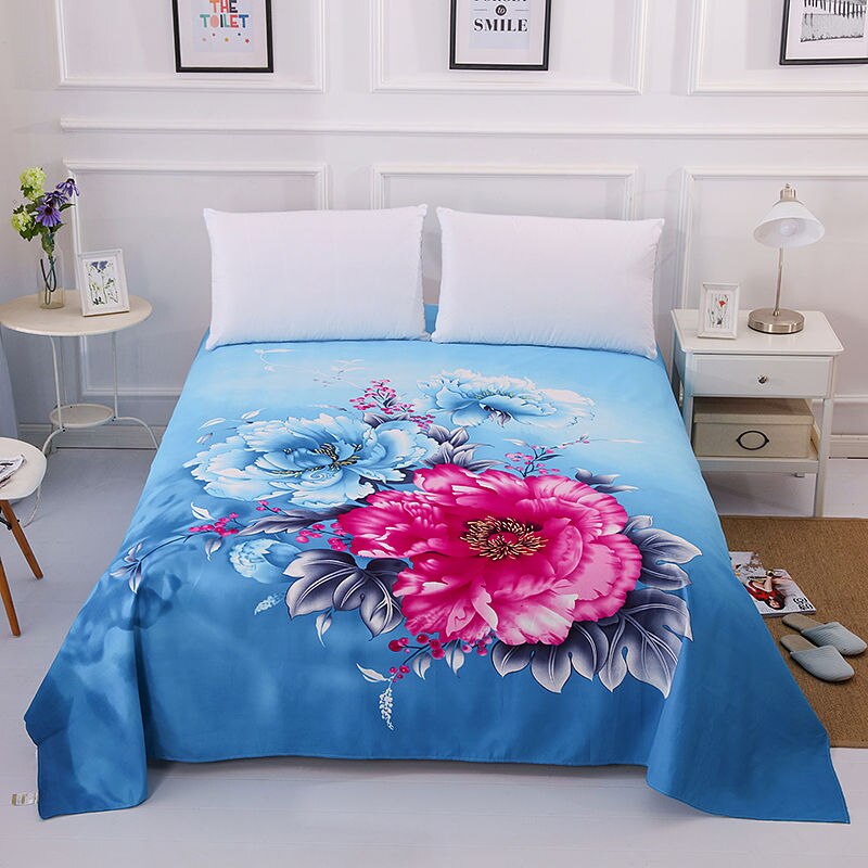 Verdicken Gebürstet Flache Blatt Sanft Schleif König Größe Bett Blatt verrotten Hochzeit Bettlaken 245x245cm Keine Kissenbezug: Farbe 15