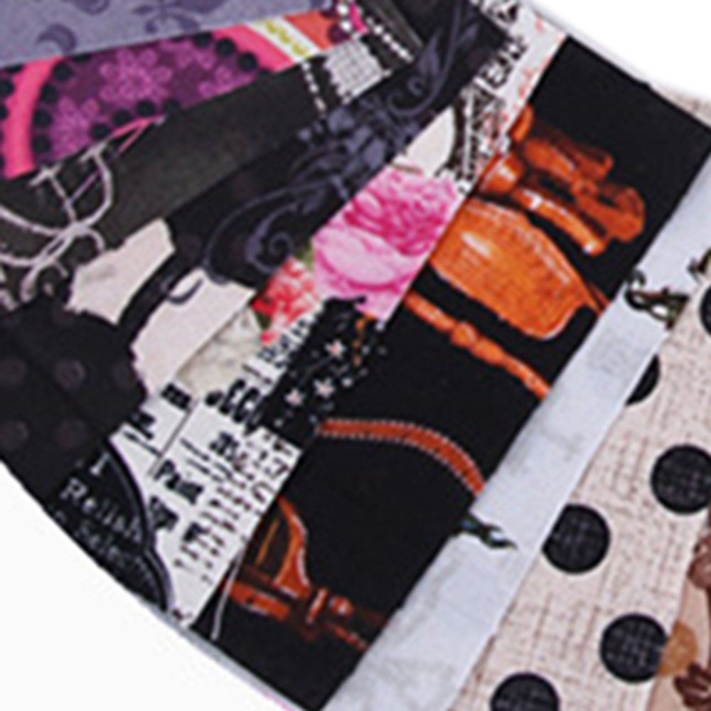 50pcs DIY Handmade Cotton Fabrics Patchwork Group Cotton Cloth DIY Flower Pattern Manual Cloth 10*10cm