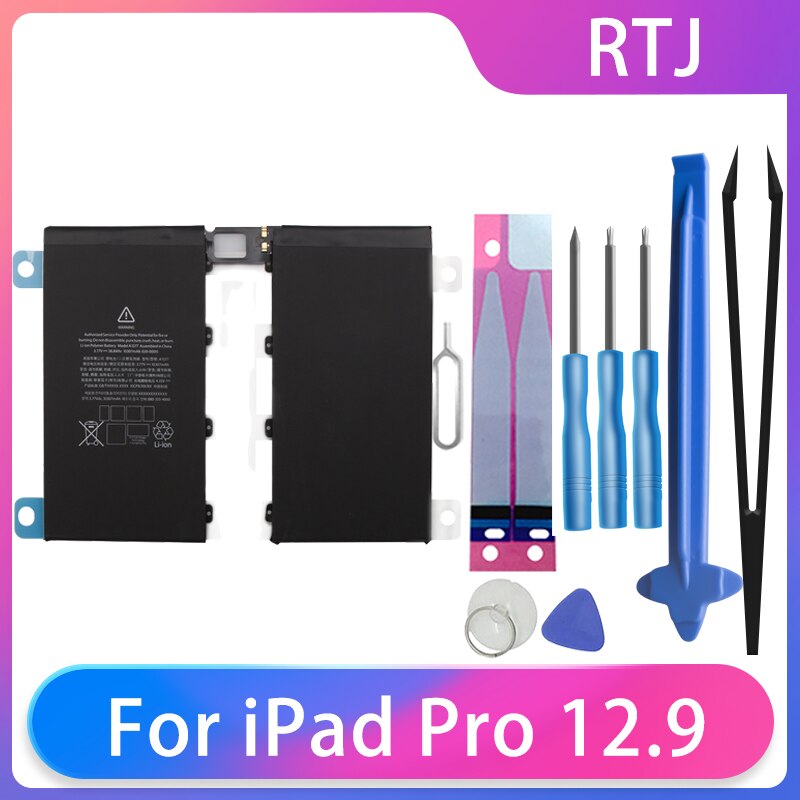 Runtianjin Tablet Battery iPad Pro 12.9 Inch A1577 A1584 A1652 10307mAh High Capacity Tablet Batteries Free Tools